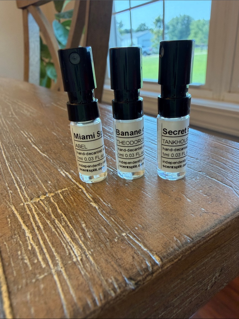 Scent Split Samples